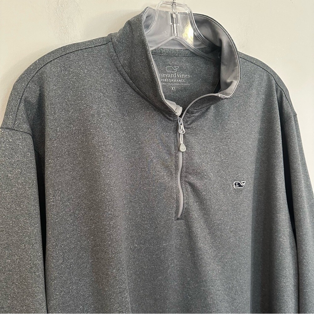Vineyard Vines Performance Half Zip Pullover Swea… - image 7
